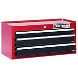 Craftsman 26" in 3-Drawer Steel Heavy-Duty Middle Tool Chest Box Storage Cabinet