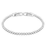 Swarovski Women's Emily Collection Bracelet, Brilliant Clear Crystals with Rhodium Plating