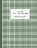 Rectangle Graph Paper Notebook with 5x10mm Grid: Classic Notebook with Asymmetric Squares for Math, Engineering, and Sketching, 100 Pages, 8.5x11 in (21.59x27.94 cm)