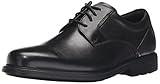 Rockport Mens Charlesroad Plaintoe Oxfords-shoes, Black, 10 Wide US