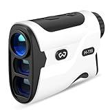 WOGREE Golf Rangefinder with Slope - 1200 Yards Laser Range Finder Golf Magnetic Strap, Flag Pole Locking Vibration, 6X Magnification (1200 Yards)