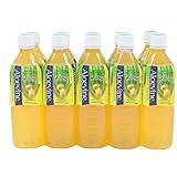 Aloevine Aloe Vera Drink Mango healthy juice pure with chunks of aloe l 16.9 oz. 10 pack l plant based Vegetable Korean drinks