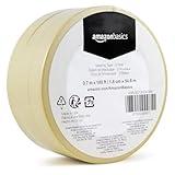 Amazon Basics Masking Tape, Pack of 3 Rolls, Beige, 0.7 Inch x 180 Feet