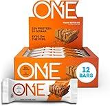 ONE Protein Bars, Peanut Butter Pie, Gluten Free Protein Bars with 20g Protein and 1g Sugar, Pantry Staples, 2.12 oz (12 Count)