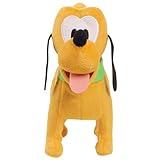 Disney Classics Pluto Walking and Barking Interactive Plush, Officially Licensed Kids Toys for Ages 2 Up by Just Play