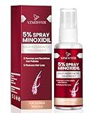 5% Minoxidil Hair Growth Spray For Women: Hair Regrowth Serum For Stronger Thicker Longer Hair, 56 ML