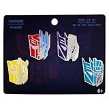 Loungefly Hasbro Transformers 4-Pack Pin Set, Amazon Exclusive