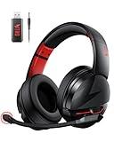acer PS5 Headset | Non-Stop 100H Battery | Dynamic 50mm Drivers | Clear Voice Mic | Bluetooth5.3, 3.5mm | Gaming Headphones for PC, Meeting, Music, PS4 & Wireless Gaming Headset