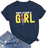 Basketball 22 Shirt Women Basketball Mom Shirts Basketball Player Tee Basketball Fan Love Tshirt Sports Short Sleeve Tops Dark Blue
