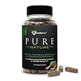 KaraMD Pure Nature | Greens, Fruits & Vegetables Whole Food Supplement | Vitamins, Fiber & Antioxidants | Support Energy & Digestion | Non-GMO, Gluten Free & Vegan Friendly (30 Servings)