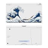 eXtremeRate The Great Wave Replacement Full Housing Shell for Nintendo DS Lite, Custom Handheld Console Case Cover with Buttons, Screen Lens for Nintendo DS Lite NDSL - Console NOT Included