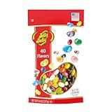 Jelly Belly 40 Assorted Jelly Beans, Resealable 9.8 Ounce Pouch Bag - 40 Assorted Flavors - Kosher, Fat Free Candy