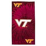 Northwest NCAA Virginia Tech Hokies Beach Towel, 30" x 60", Psychedelic