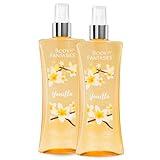 Body Fantasies Signature Fragrance Body Spray, Vanilla, 8 fl oz (Pack of 2)
