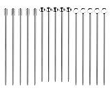 I-MART Stainless Steel Cocktail Picks Martini Picks Set (Pack of 15)