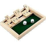 Simgoing Alzheimers Products for Elderly, Shut The Box 1-9 Numbers Memory Games for Dementia Patients Seniors Wooden Board Games with 2 Dice Dementia Memory Products Fidget Sensory Busy Gadgets Gifts