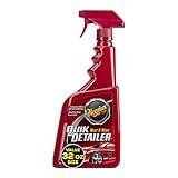 Meguiar's Quik Detailer, Mist & Wipe Car Detailing Spray, Clear Light Contaminants and Boost Shine with a Quick Detailer Spray that Keeps Paint and Wax Looking Like New, 32 oz
