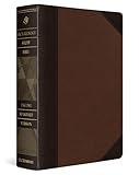 ESV Archaeology Study Bible (TruTone, Brown/Walnut, Portfolio Design)