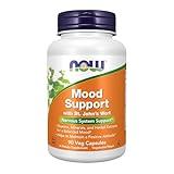 NOW Foods Supplements, Mood Support with St. John's Wort, Nutrient and Herbal Extracts, 90 Veg Capsules