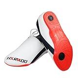 HXRROO Taekwondo Shoes Martial Arts Shoes Indoor Training Karate Shoes Lightweight and Soft for Kids Youth Adult(38: Men 7/Women 8) White