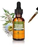Herb Pharm Thyroid Calming Liquid Herbal Formula for Endocrine System Support - 1 Ounce