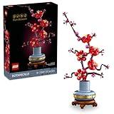 LEGO Icons Plum Blossom Building Set for Adults Ages 18+ - Artificial Flowers for Dinner Table Centerpieces & Christmas Decorations - Gift Idea for Mom, Dad, & Significant Other - 10369