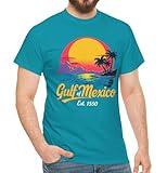 Vintage Sunset Gulf of Mexico Tee - Summer Vibes Shirt, Unisex Cotton Tee, Beachwear, Vacation Outfit, Gift for Him/Her