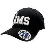 EMS Embroidered Cap – Emergency Medical Services w/Star of Life, Adjustable Fit