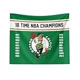 Northwest NBA Boston Celtics NBA Champions 2024 Wall Hanging Tapestry, 34" x 40", Banners