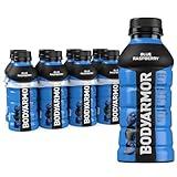 BODYARMOR Sports Drink Sports Beverage, Blue Raspberry, Natural Flavors With Vitamins, Potassium-Packed Electrolytes, No Preservatives, Perfect For Athletes, 12 ounce (Pack of 8)