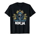Cyber Security Ninja - Computer Programmer White Hat Hacker T-Shirt