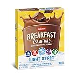 Carnation Breakfast Essentials Light Start Oral Supplement Chocolate 0.705 oz. Packet 64 Ct
