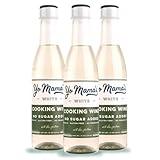 Yo Mama's Foods Premium White Cooking Wine | Pack of (3) | No Sugar Added, Gluten Free, No preservatives, Use for Cooking, Marinades, & Dressings