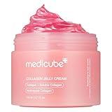 Medicube Collagen Jelly Cream- Niacinamide & Freeze-Dried Hydrolyzed Collagen - Boosts skin's barrier hydration and gives 24h Glow & Lifted Look - No artificial color, Korean skincare (3.71 fl.oz.)