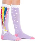 Sock It To Me Kid's Rainbow Blast Unicorn Knee High Socks