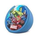 Amazon Echo Pop Kids (newest model), Designed for kids, with parental controls, Includes 6 months of Amazon Kids+, Marvel's Avengers
