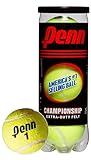 Penn Championship Extra-Duty Felt Tennis Balls Can - 3 Count per Can