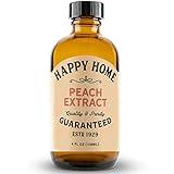 Happy Home Premium Natural Peach Flavor - Certified Kosher, 4 oz.