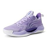 Women Basketball Shoes Fashion Athletic Sneakers Unisex Outdoor Sport Shoes Lightweight Volleyball Shoes Non Slip Basketball Shoes Purple Size 10