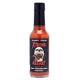 Elijah's Xtreme Regret Hot Sauce - Carolina Reaper and Trinidad Scorpion - The 2 Hottest Peppers in the World for an Extreme Fiery Heat