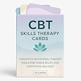 Cognitive Behavioral Therapy Cards, CBT Tools for Anxiety Relief, Coping Skills for Teens, Mental Health, Group Therapy Activities, Cognitive Psychology, CBT Games for Therapists