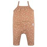 Gerber Baby Girls Sleeveless Cotton Long-Leg Romper Jumpsuit, Ditsy Floral, 12 Months