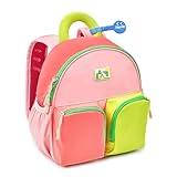 JoyCat Kids School Travel Backpack For Girls Boys, Toddler Preschool Mini Lightweight Bookbag,Ideal For Back to School Gift,Small (Pink)