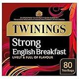 Twinings 1706 Strong Breakfast Tea 80 per pack