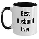 Best Husband Ever Two Tone Coffee Mug, Funny Gift for Him on Mother's Day, Gifts from Women to Husband, 'I Am a Prime Selection', 11oz Capacity, Ceramic, Microwave and Dishwasher Safe