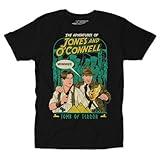 theCHIVE The Mummy Adventures of Indy Jones and Rick O'Connell Action Movie Mashup T-Shirt