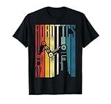 Robot Robotics Engineer Retro Vintage Robotics T-Shirt
