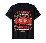 I Teach the Cutest Apples in the Orchard Cute Fall Teacher T-Shirt