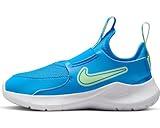 Nike Flex Runner 3 Kids Road Running Shoes, Photo Blue/Vapor Green/Green