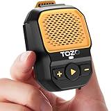 TOZO PM1 Wearable Speaker with Magnetic, Clip-On Wireless Water-Resistant Portable Bluetooth Speaker Built-in Mic for Hands-Free Music/Calls, 20 Hour Playtime Mini Gifts for Men and Women